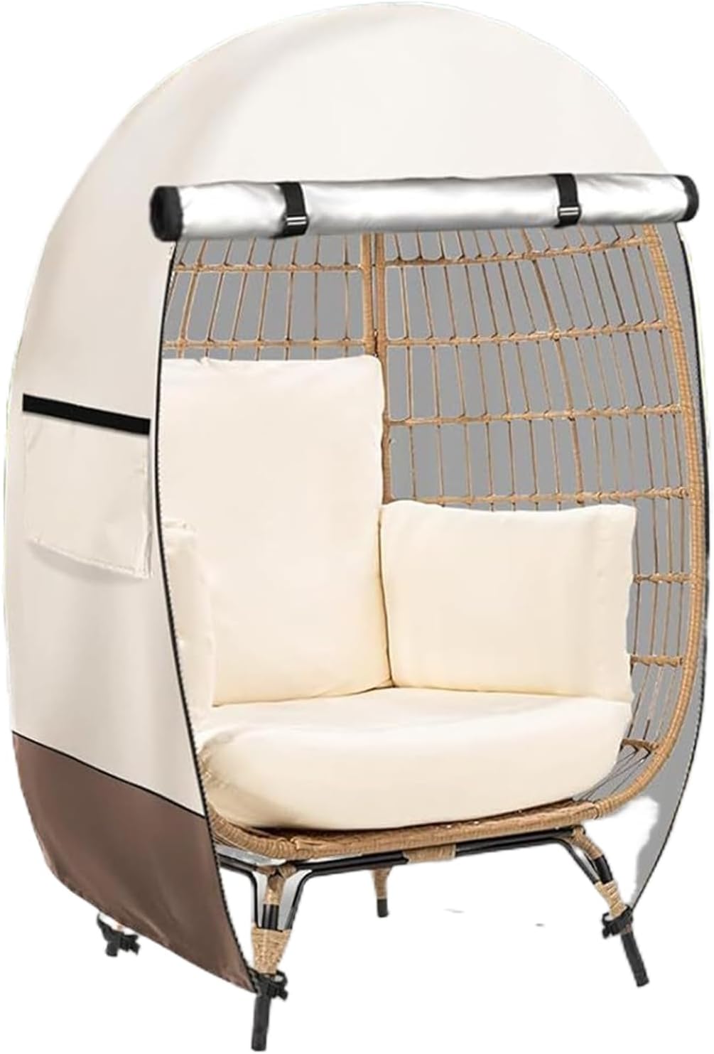 Avelena | Wasserdichter Eierstuhlbezug mit Doppelreißverschluss – Solara