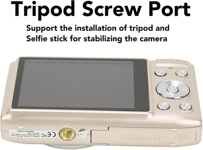 Avelena | 4K Kompakte Digitalkamera mit 58MP Fotos und 16X Zoom – Lumora