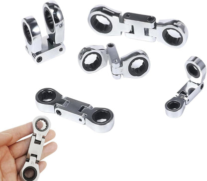 Avelena | Doppelantrieb Flex Kopf Ratschen-Schraubenschlüssel – Torvex