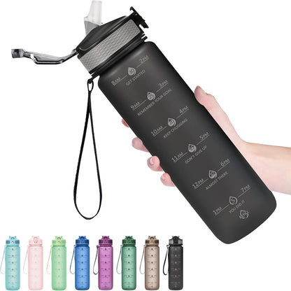 Avelena | Trendy Motivierende Trinkflasche 900Ml