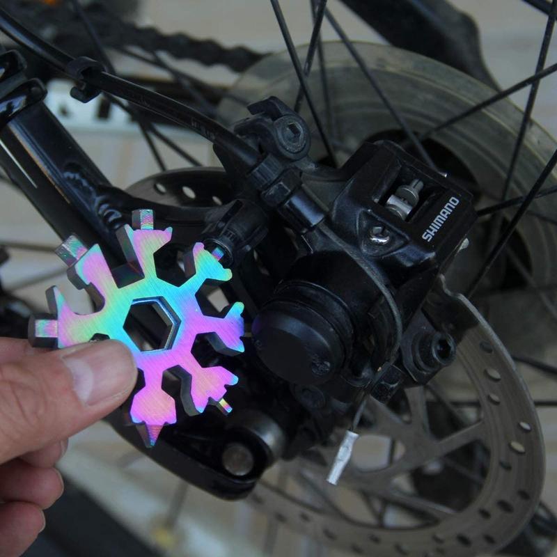 Avelena | 18-in-1 Edelstahl Schneeflocken Multi-tool