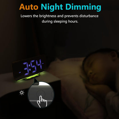 Avelena | 11,5-Zoll Digitaler Kalender Tagesuhr mit 19 Erinnerungen – Claryon