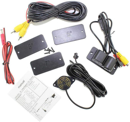 Avelena | Auto-Rückfahrkamera mit Parksensor 2-in-1 – SafePark