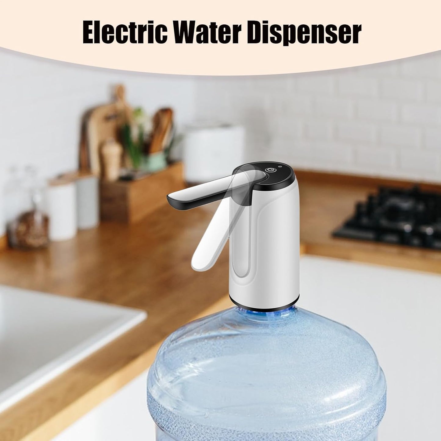 Avelena | Tragbarer USB wiederaufladbarer Wasserspender – Hydravo (1+1 KOSTENLOS)