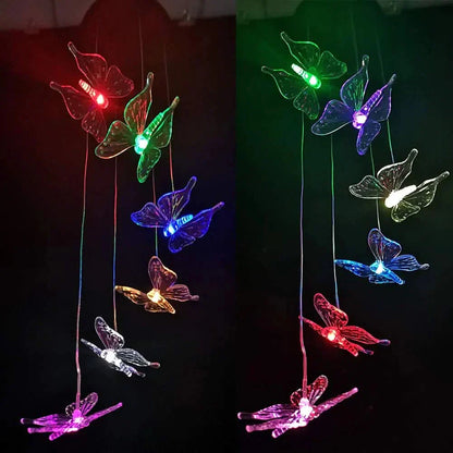 Avelena | Solar-Butterfly Lamps – Colorful Garden Lighting