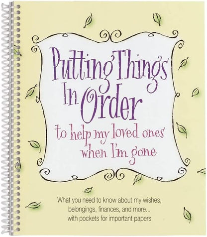 Avelena | Dinge in Ordnung bringen, um meinen Liebsten zu helfen, wenn ich weg bin