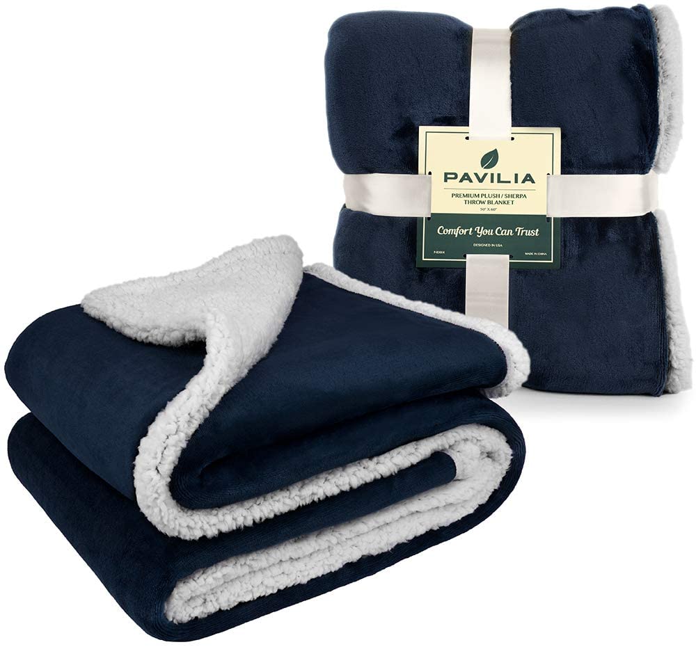 Avelena | Twin Plush Sherpa-Decke