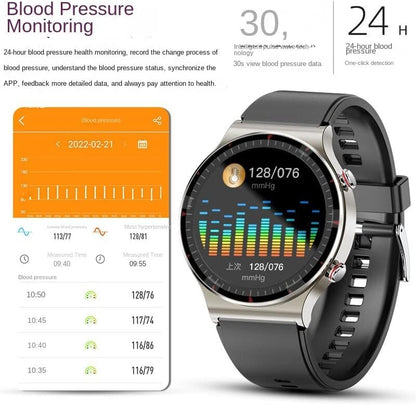 Avelena | CardioSense – Medizinische ECG-Smartwatch mit Osram-Sensor & 24/7 Gesundheitsüberwachung