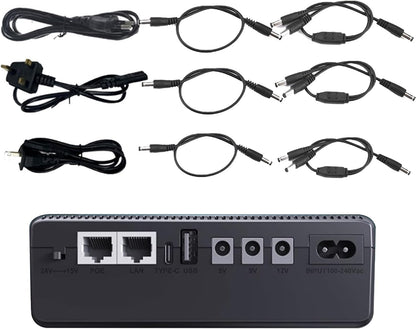 Avelena | UPS Backup-Batterie 10400 mAh Kompakte Versorgung – Nexora