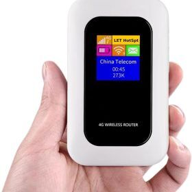 Avelena | SwiftLink | Tragbarer Wi-Fi Router – Stabile Verbindung Überall