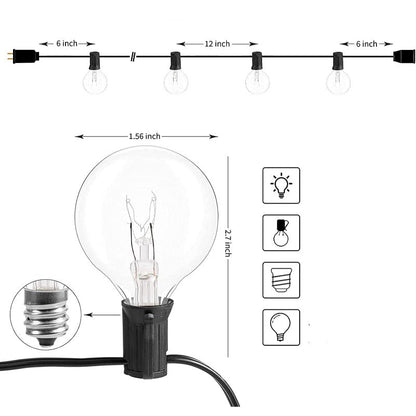 Avelena | Royaleva Outdoor Dimmable Lichterkette - 20 ft LED Ambiente Beleuchtung