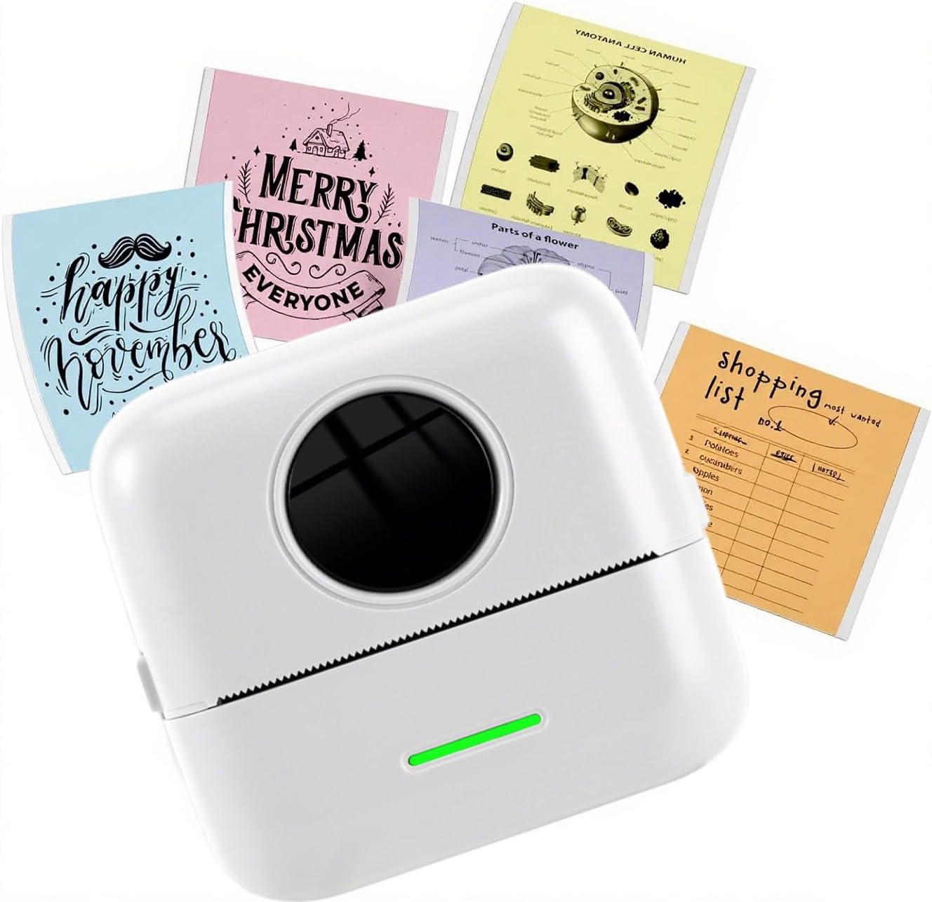 Avelena | Tragbarer Bluetooth-Etikettendrucker – Tintenfreies Thermodruckverfahren
