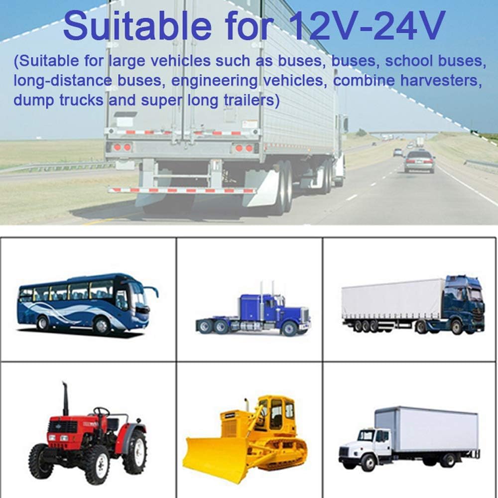 Avelena | Lkw-Rückfahrkamera 12V/24V mit 18 LED IR-Nachtsicht IP68