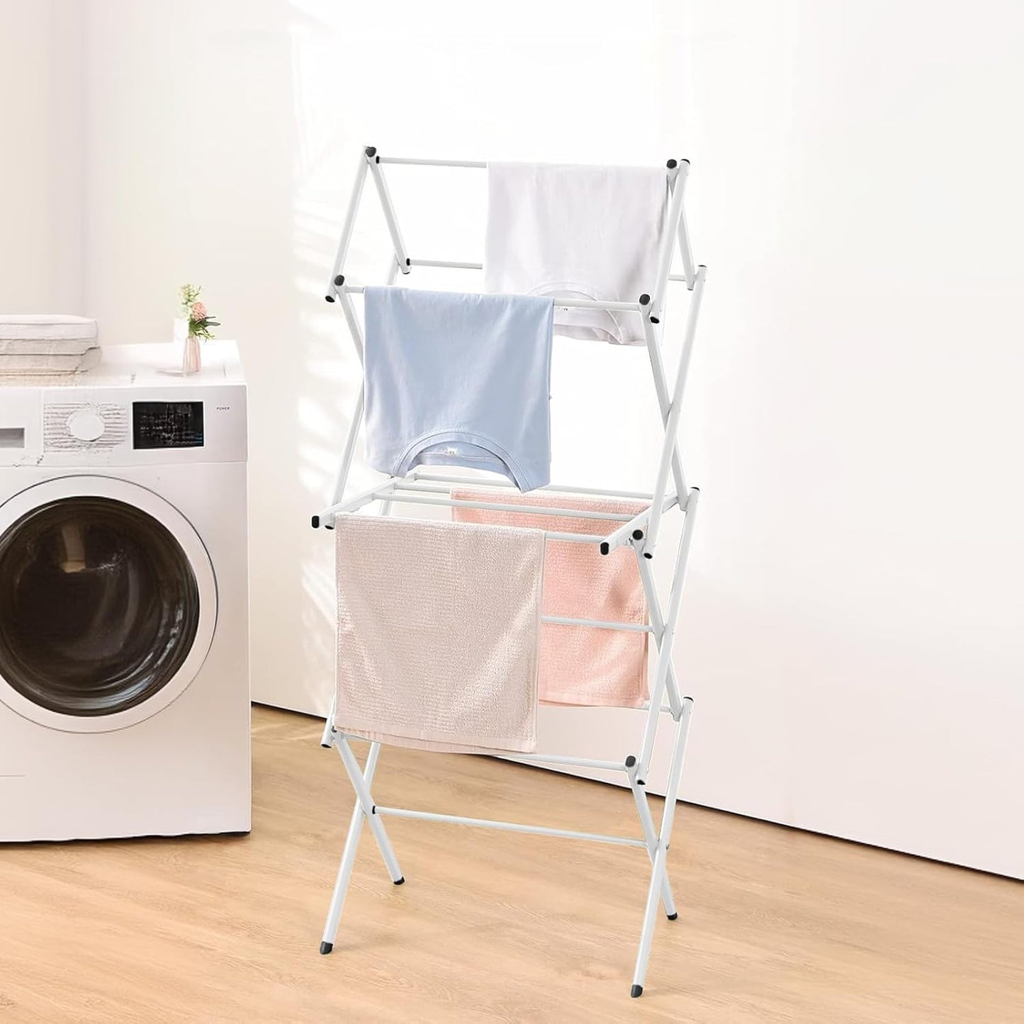 Avelena | 3-stufig faltbares Kleiderständer – DryMate