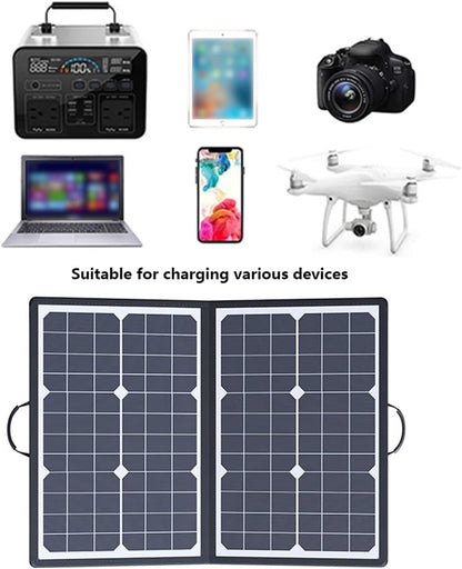 Avelena | SolaraX 1000W Faltbares Solarpanel-Kit – Tragbare Off-Grid-Stromversorgung mit MPPT-Ladung
