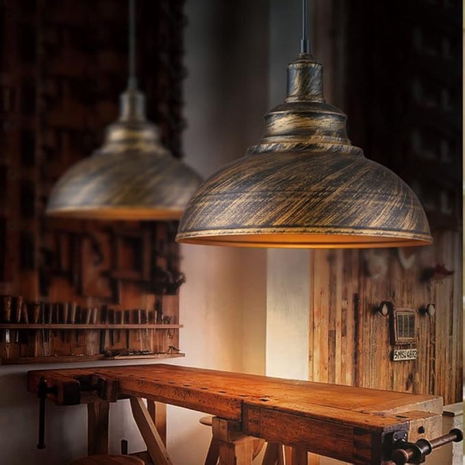 Avelena | Retro Industrielle Deckenpendelleuchte