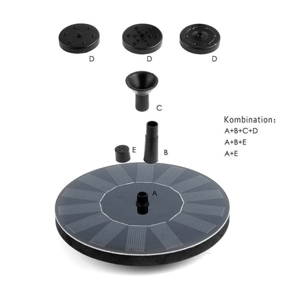 Avelena |  Solar Springbrunnen Pumpe