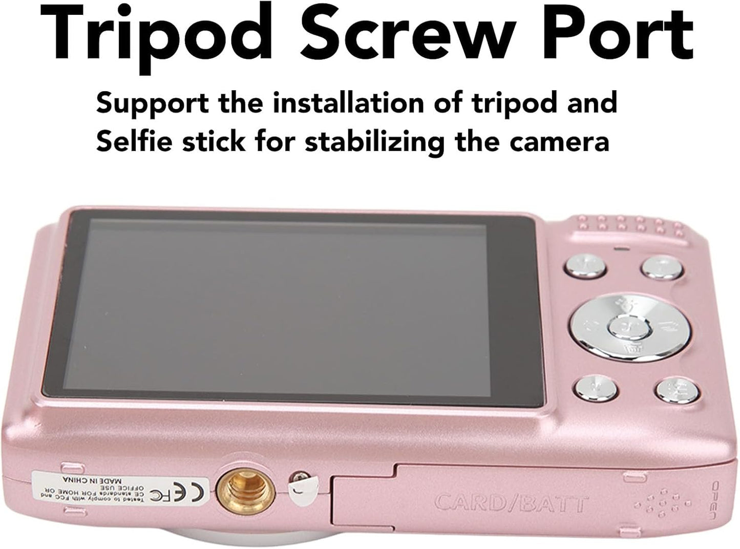 Avelena | 4K Kompakte Digitalkamera mit 58MP Fotos und 16X Zoom – Lumora