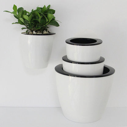Avelena | Selbstbewässernder Hängepflanztopf – Moderner Blumentopf für Wandbefestigung