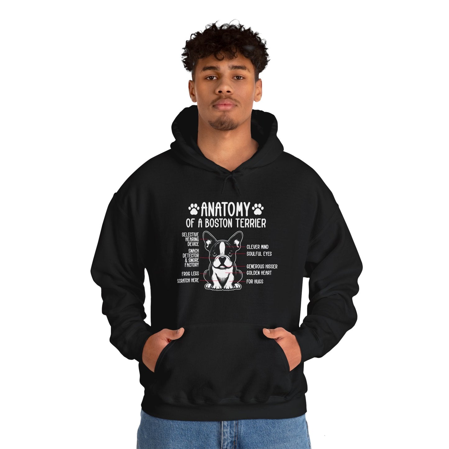 Avelena | Liberty Unisex Hoodie Für Boston Terrier Liebhaber