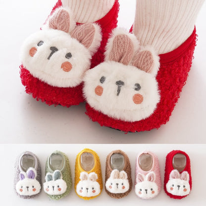 Avelena | Süße Fell Baby Sockenschuhe
