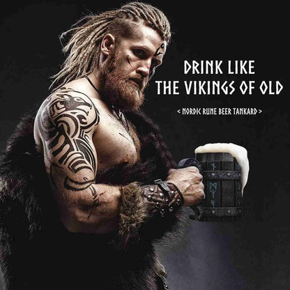 Avelena | Viking Fasskrug (Groß: 550ml)