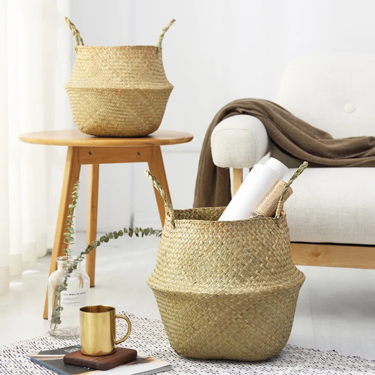 Avelena | Rattan Pflanzenhalter