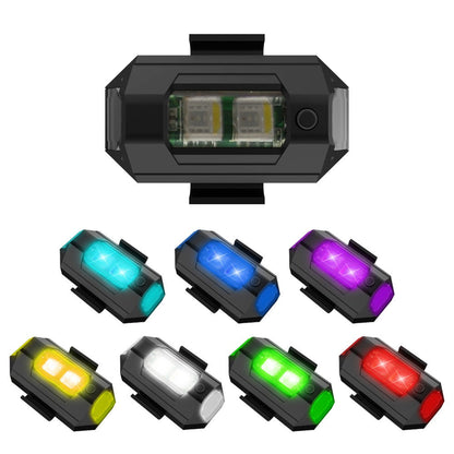 Avelena | 7 Farben LED Flugzeug Stroboskoplichter & USB-Ladung