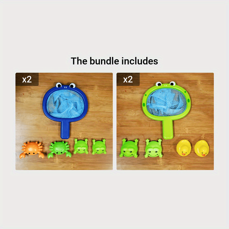 Avelena | Badspielzeug Angelnetzset für Kleinkinder