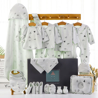 Avelena | Babygeschenkbox-Set aus Baumwolle für Neugeborene