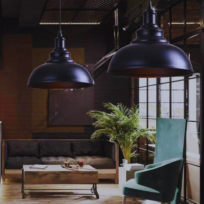 Avelena | Retro Industrielle Deckenpendelleuchte