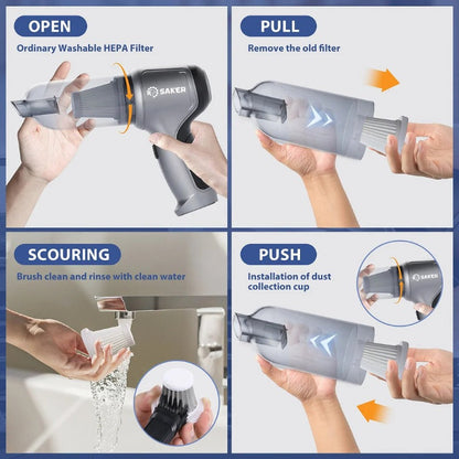 Avelena | Verbesserter 3 in 1 Staubsauger