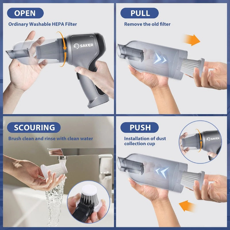 Avelena | Mini 3 In 1 Staubsauger