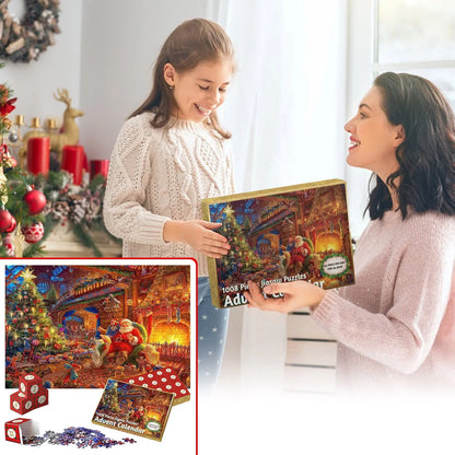 Avelena | Puzzleadvent 24 Puzzleteile Adventskalender Kalender - Zufälliges Design