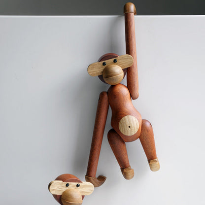 Avelena | Cheeky Monkey Massivholz Ornament