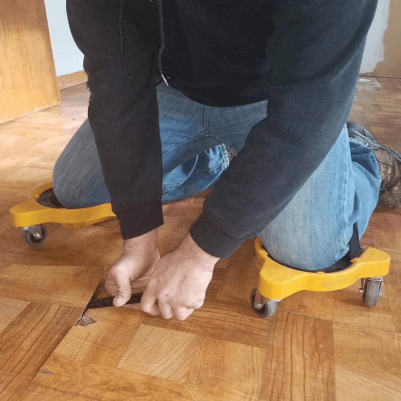 Avelena | Fußboden Knie Silikonpolster mit Rollen
