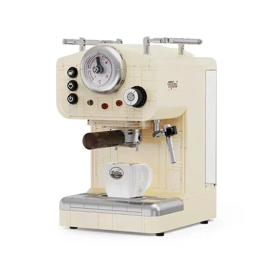 Avelena | 678PCS Kreative Serie Klassische Kaffeemaschine Bauklötze Automatische Getränkemaschine Modell Bausteine Spielzeug Geschenk für Kinder