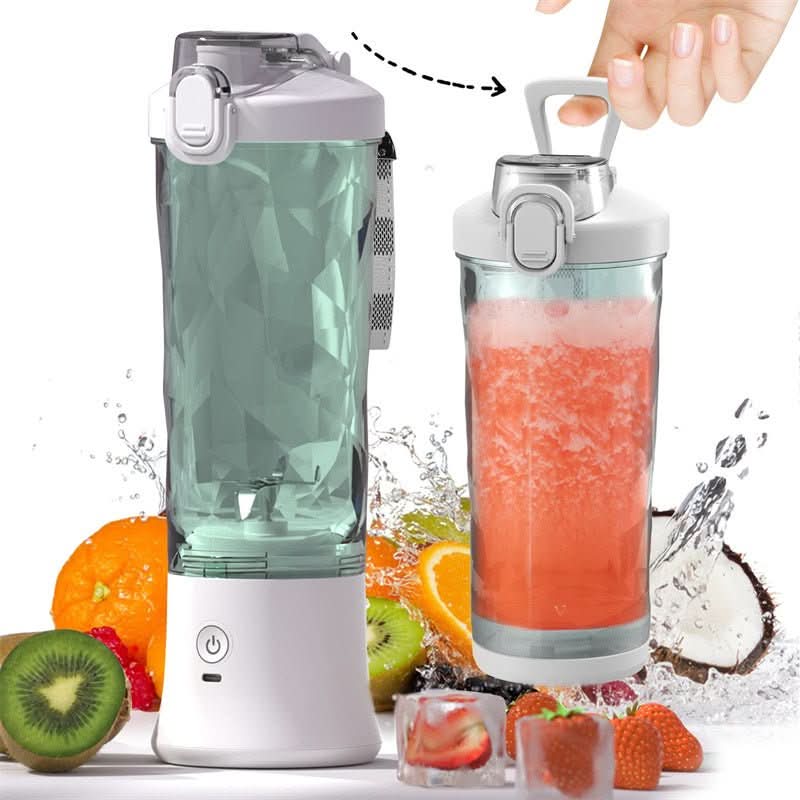 Avelena | Tragbarer Smoothie-Mixer mit 4000 mAh Akku & 600 ml Kapazität
