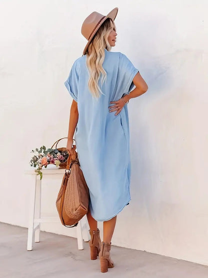 Avelena | Elegantes Hemdblusenkleid