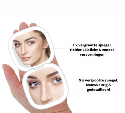 Avelena | Illuminierter Spiegel für einen strahlenden Look