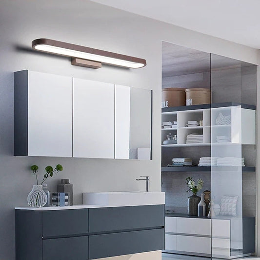 Avelena | Leigh moderne Wandleuchte linear, Gold, Schlafzimmer/Badezimmer, Metall