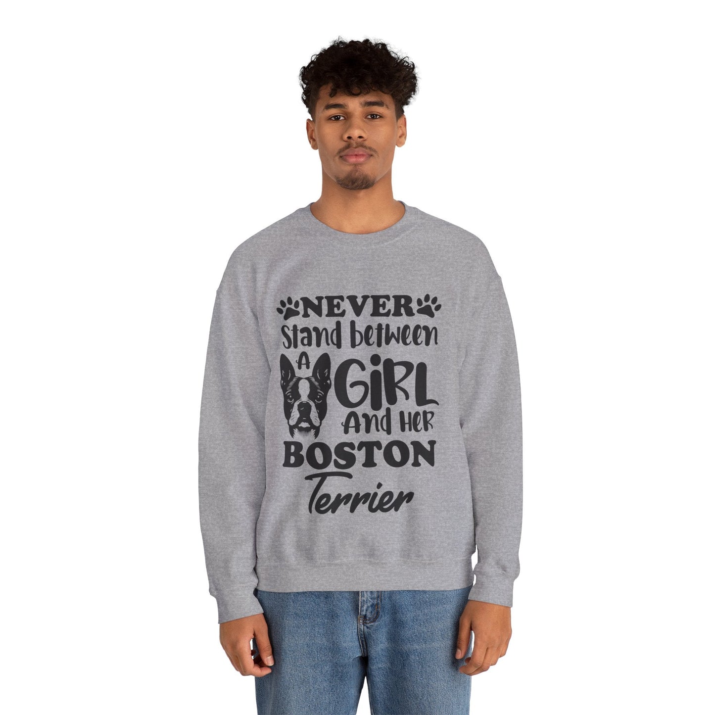 Avelena | Dasher Unisex Sweatshirt Für Boston Terrier Liebhaber