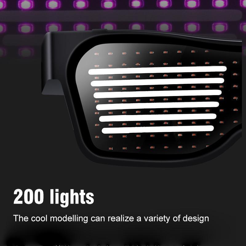 Avelena | LED Leuchtende Brille Party