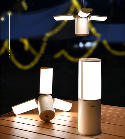 Avelena | Solar Outdoor Camping Licht Super Lange Lebensdauer Wiederaufladbares Zeltlicht