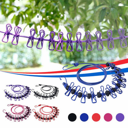 Avelena | Tragbarer elastischer Reise-Kleiderständer