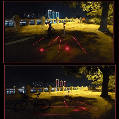 Avelena | Fahrrad Laser Projektionsrücklicht