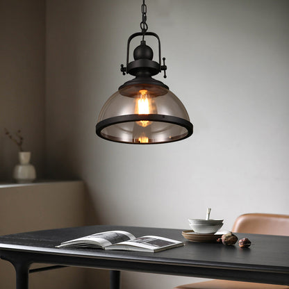 Avelena | Antike Glas Eisen Retro Industrie Kronleuchter Hängende Deckenleuchten
