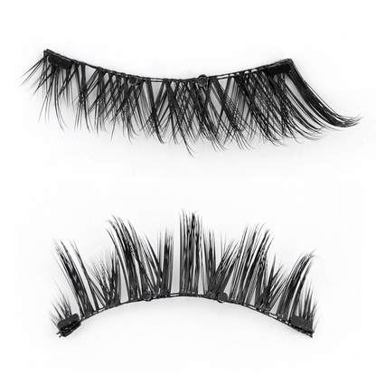 Avelena | Wiederverwendbares magnetisches Wimpern- und Pinzettenset – Kein Kleber erforderlich
