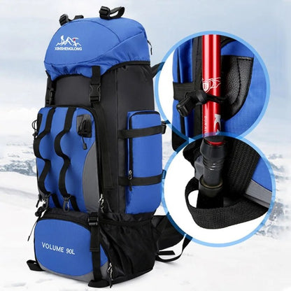 Avelena | 90L wasserdichter Wanderrucksack - ultraleichter Reisepack für Outdoor-Abenteuer & Camping