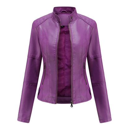 Avelena | Jacke aus Leder mit Einzigartigem Design